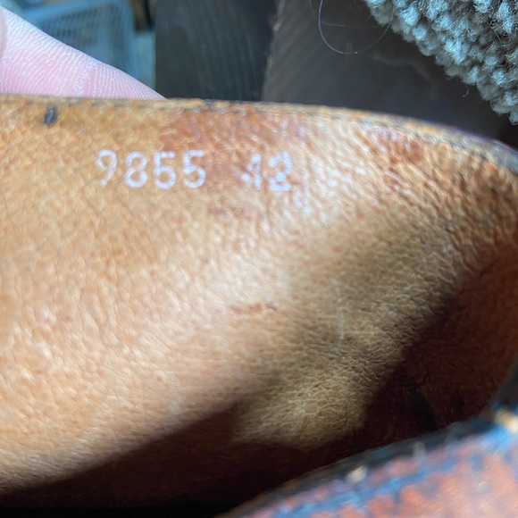 Men's Brown Leather Boots - Picture 9 of 9